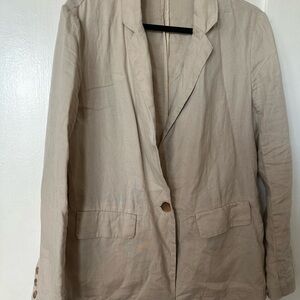 Quince linen Beige Blazer